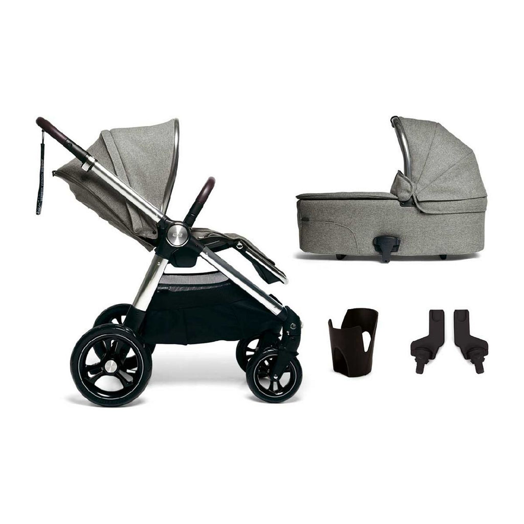 Mamas & Papas Ocarro 4 Piece Starter Bundle - Woven Grey