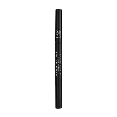 Superdrug MUA Brow Define Eyebrow Pencil with Blending Brush Black 001 - Achetez en ligne sur McGrocer