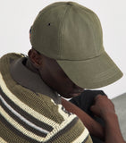 Paul Smith linen cap with Signature Stripe, imported from the UK
