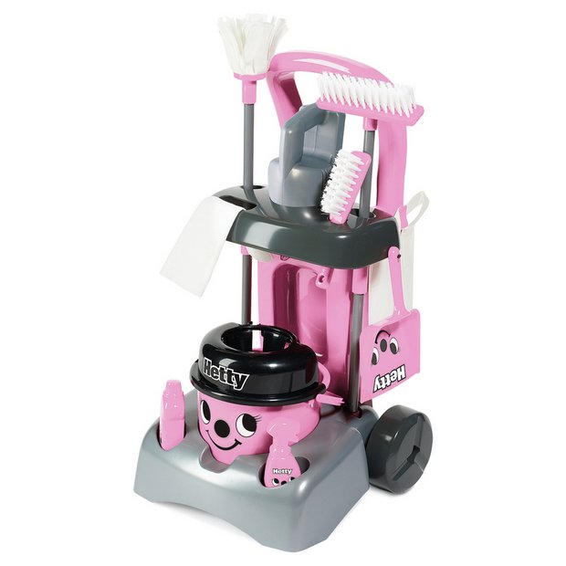 Casdon Deluxe Hetty cleaning trolley toy - British product