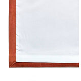 Habitat cord eyelet curtains terracotta 117x137cm, UK version