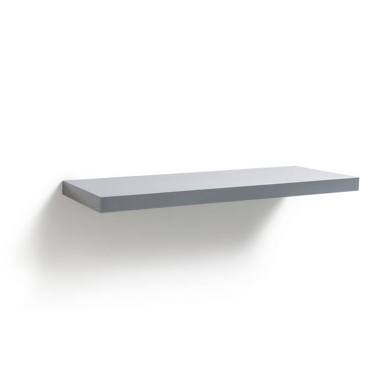 Argos Home Jak floating shelf grey gloss 80cm, UK version