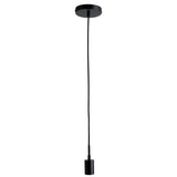 Habitat Lockie black metal ceiling pendant light - British product