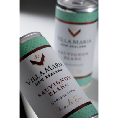 Villa Maria Sauvignon Blanc wine can 200ml (British brand)