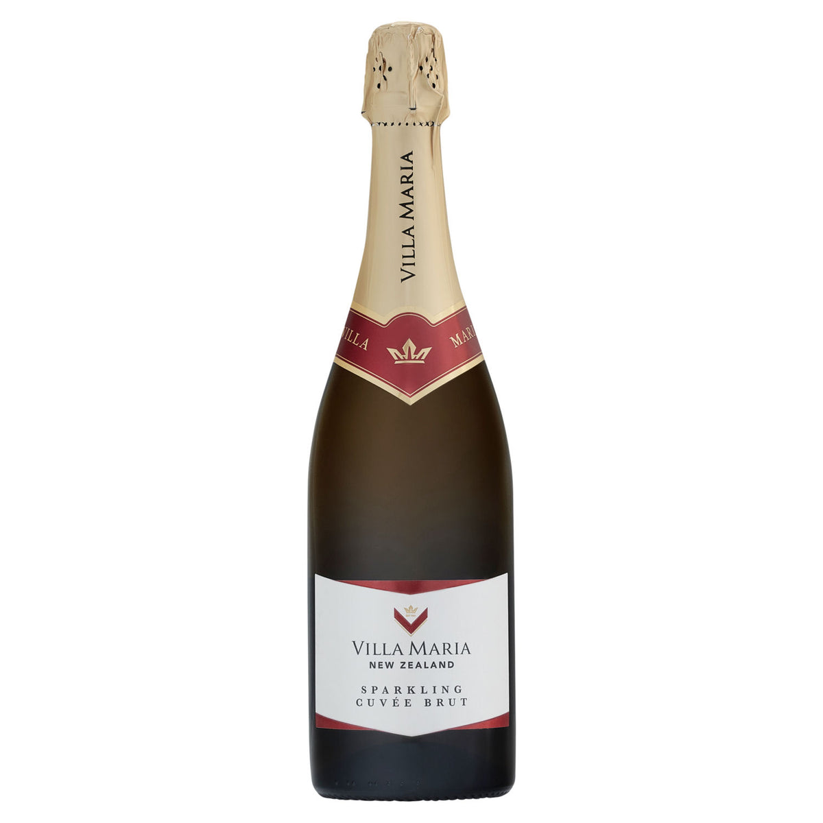 Villa Maria sparkling Cuvée Brut wine 750ml, imported from the UK