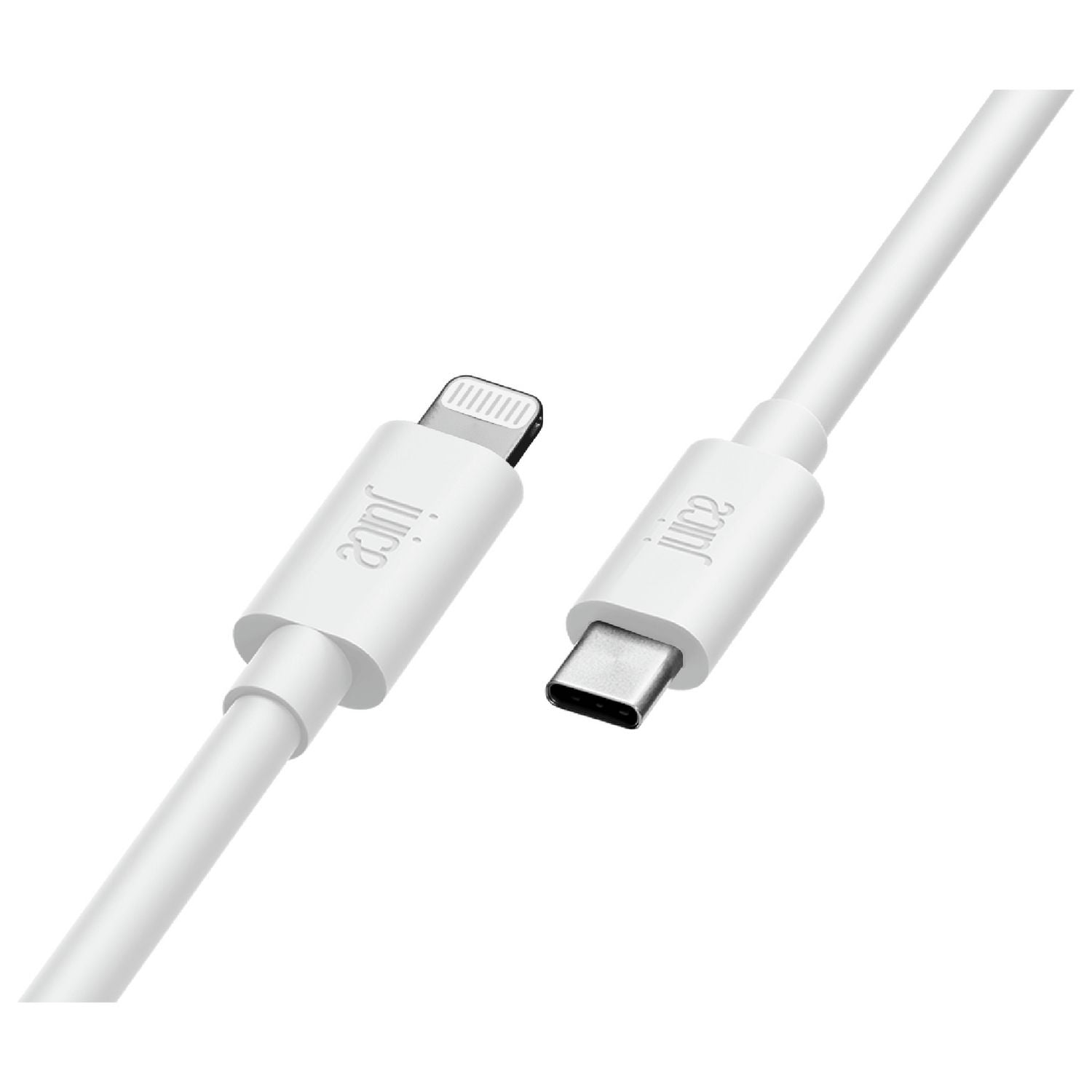 Juice 2m Lightning to USB-C cable white - British product