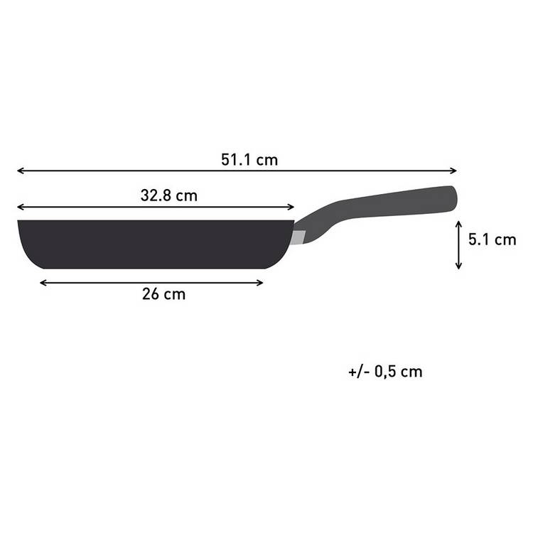 Tefal Titanium Excellence frying pan 32cm - British product