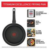 Tefal Titanium Excellence frying pan 32cm - British product
