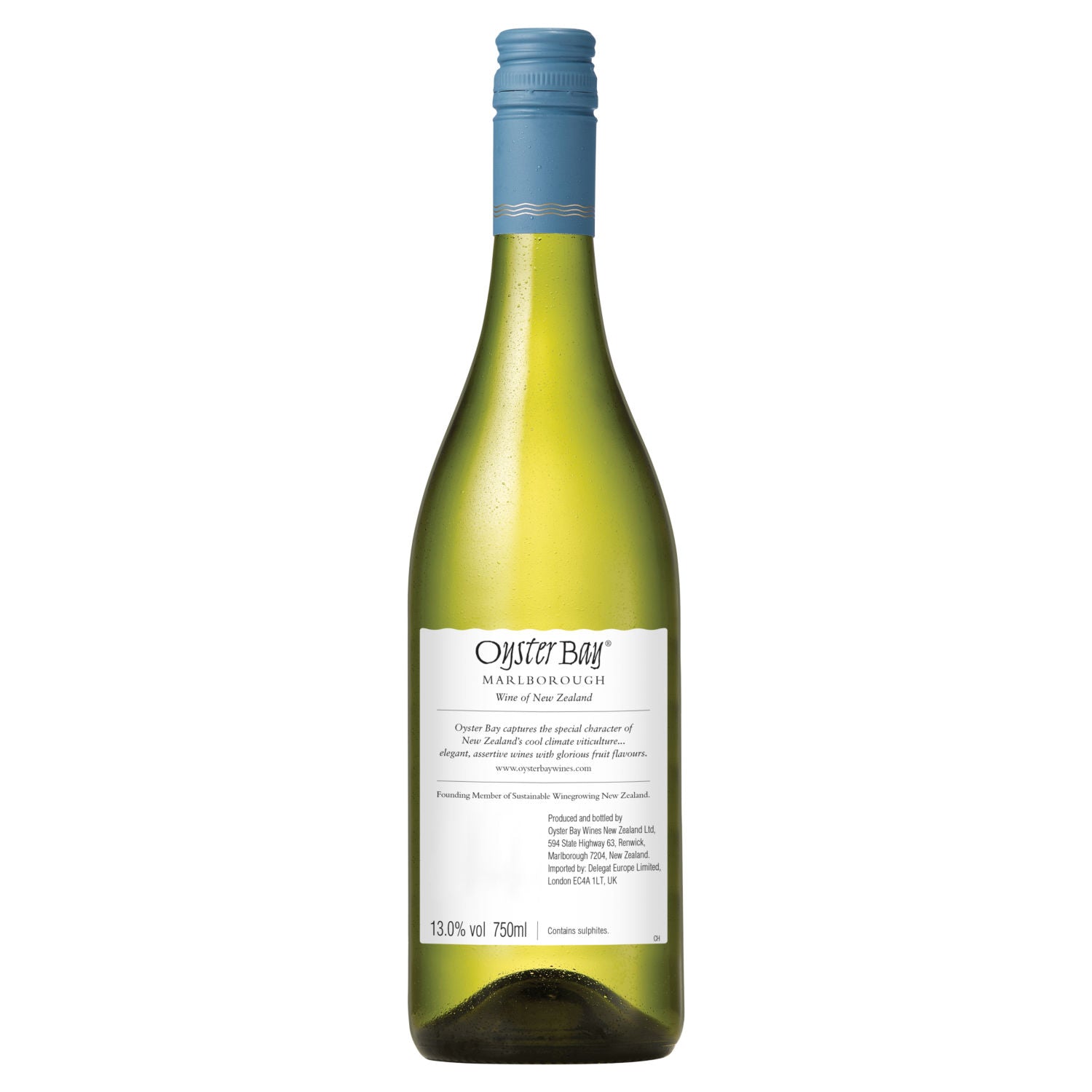 Oyster Bay Marlborough Chardonnay 750ml, imported from the UK