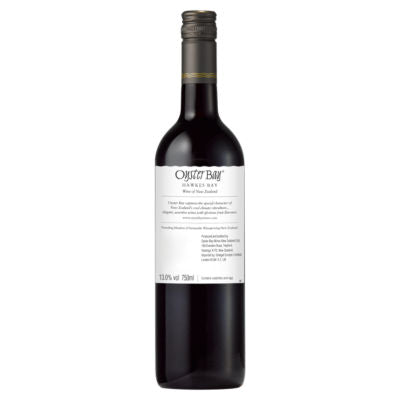 Oyster Bay Hawkes Bay Merlot red wine 750ml, imported from the UK