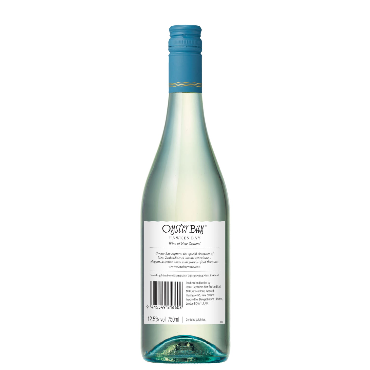 Oyster Bay Hawkes Bay Pinot Grigio wine 750ml, imported from the UK