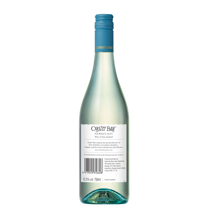 Oyster Bay Hawkes Bay Pinot Grigio wine 750ml, imported from the UK