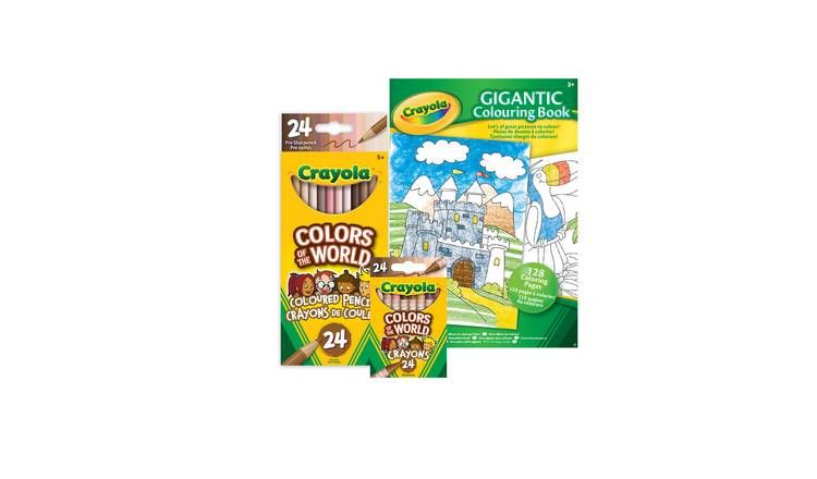 Crayola Colours of the World Crayons Set GOODS Argos