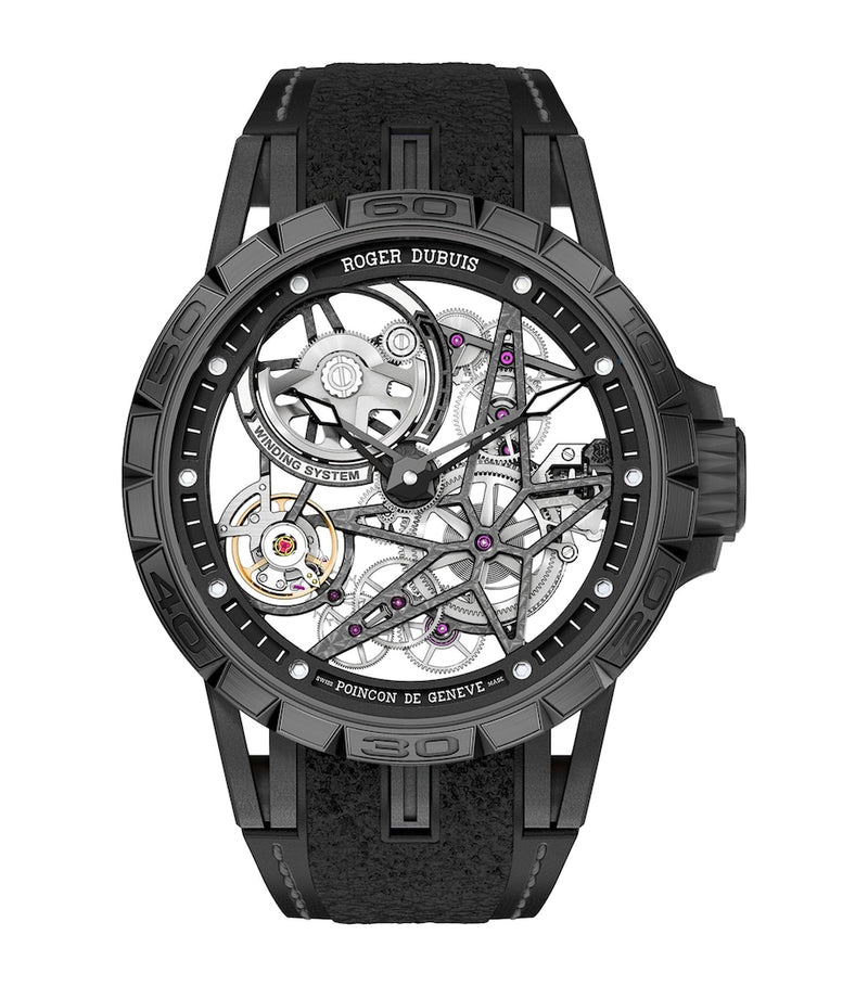 Roger Dubuis Excalibur Spider watch 45mm titanium - British product