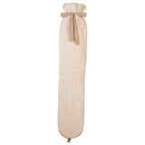 Aroma Home long faux fur hot water bottle in winter white - British product