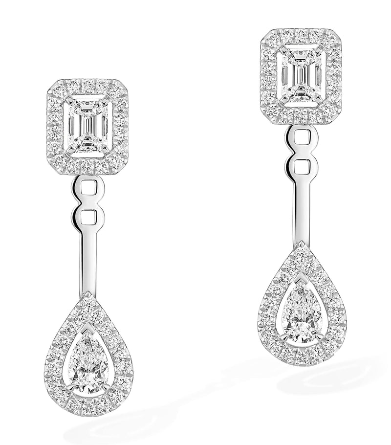 Messika My Twin earrings white gold 0.86ct, UK version