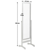 Argos Home grey cheval mirror 146x41cm - British product