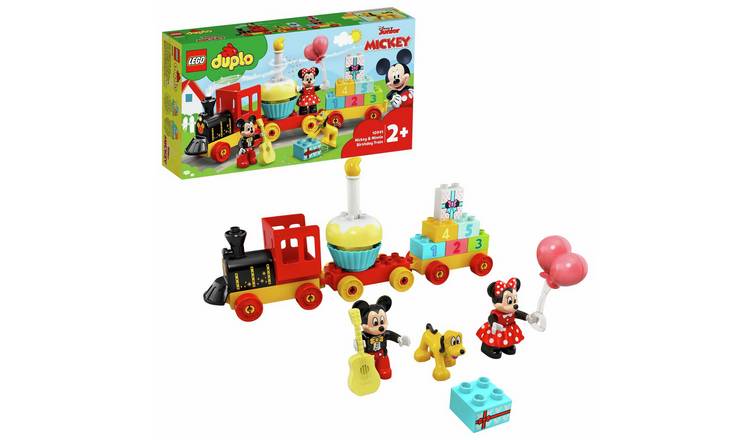 LEGO DUPLO Disney Mickey and Minnie Birthday Train Toy 10941 GOODS Argos