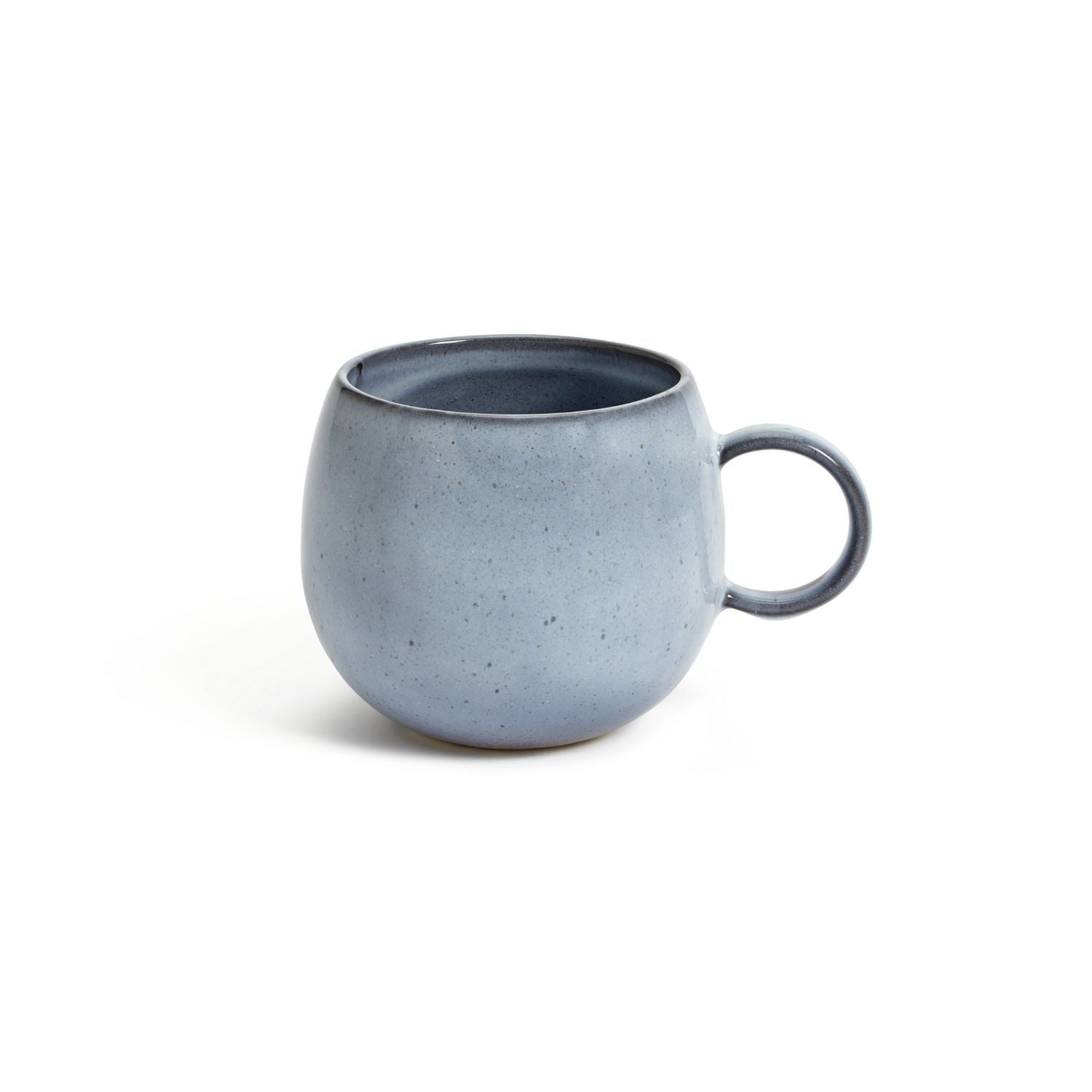 Habitat stoneware mugs set of 4 blue (British brand)