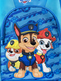 PAW Patrol blue backpack with Marshall Chase Rubble - British product