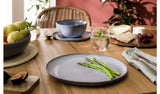 Habitat Evora 12 Piece Stoneware Dinner Set - Blue GOODS Argos