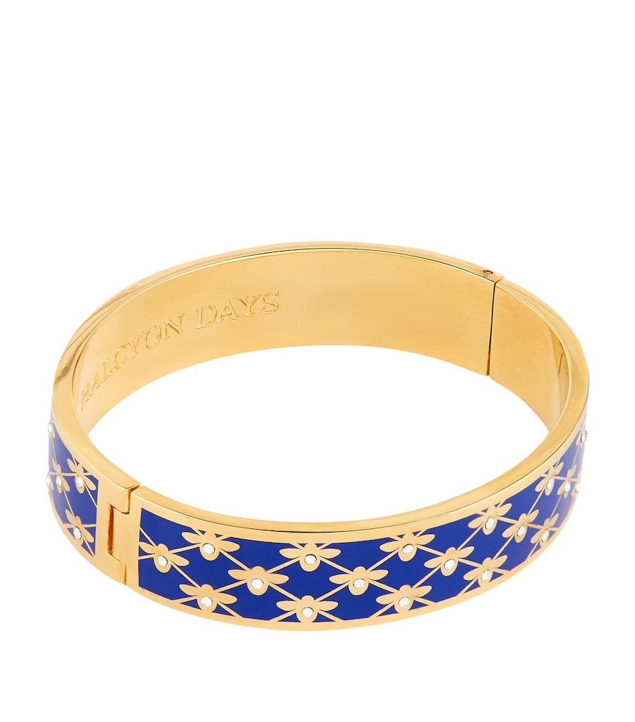 Halcyon Days Bee Trellis Bangle - British product