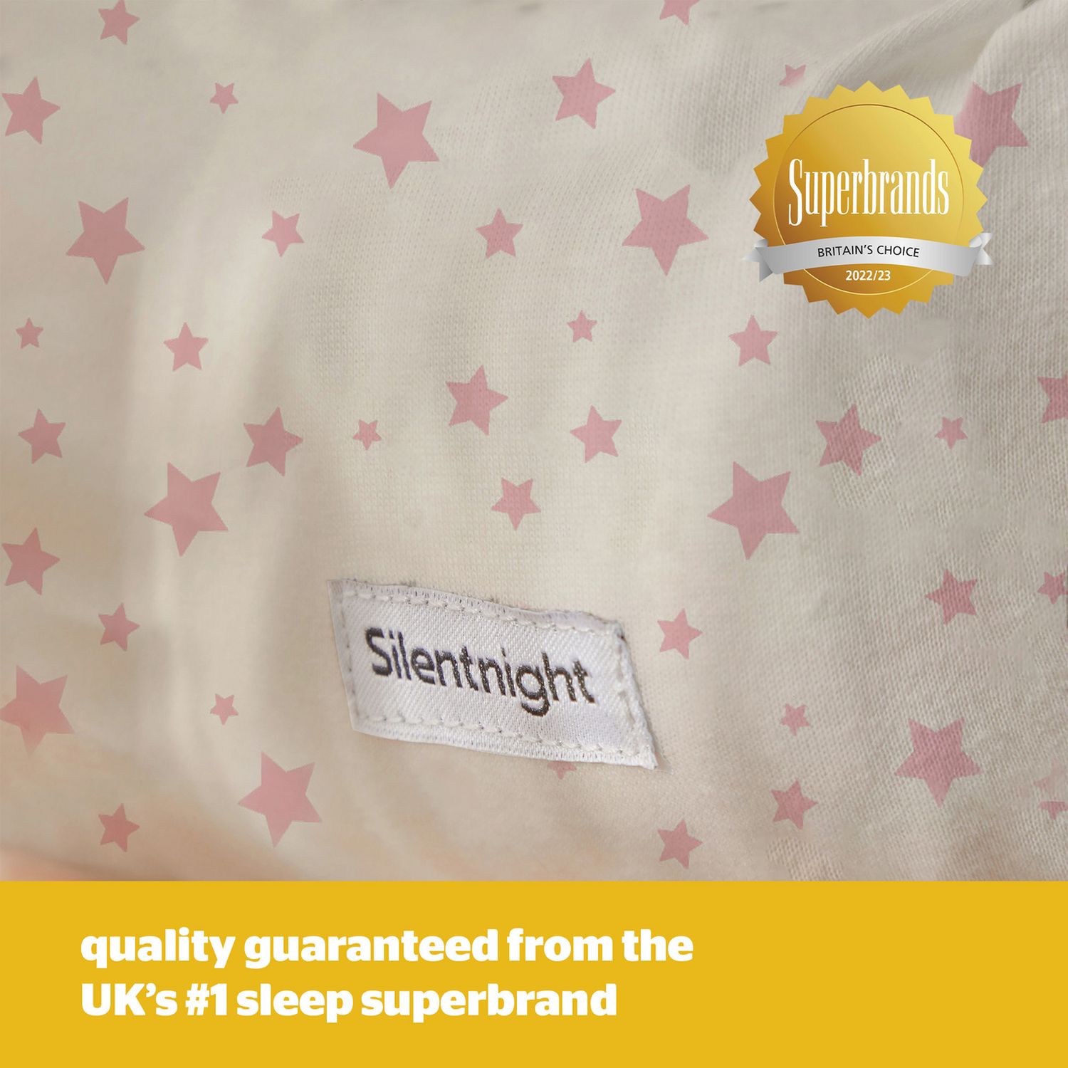 Silentnight Safe Nights Nursery Pink Fitted Sheets - Crib