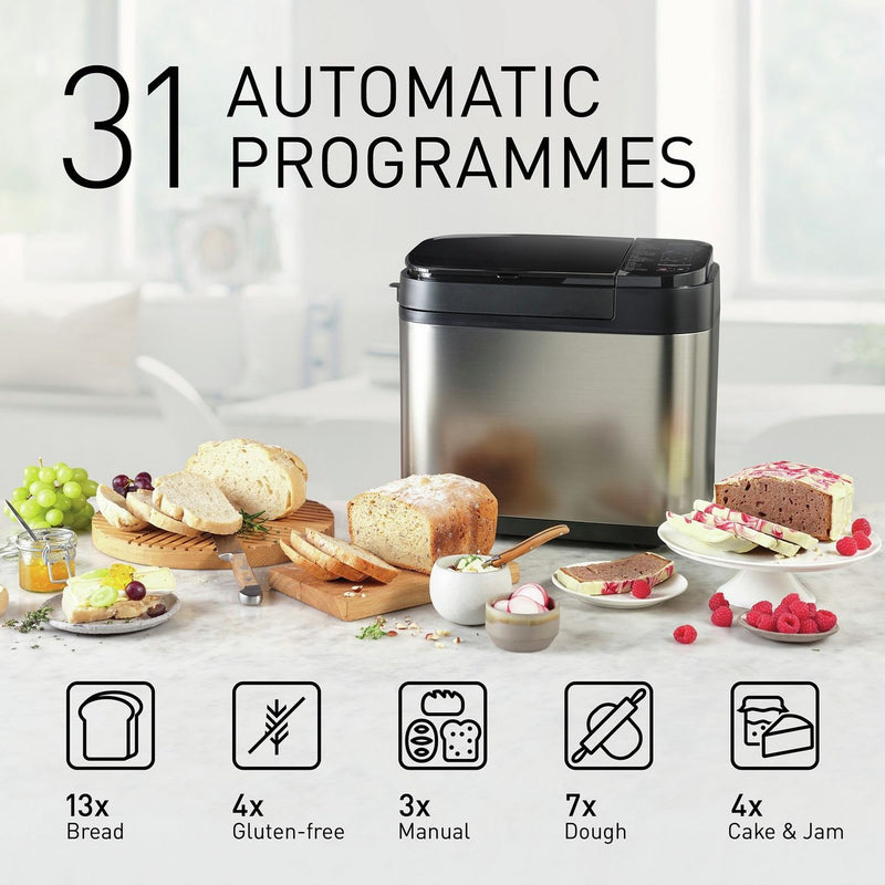 Panasonic SD-YR2550SXC breadmaker silver - British product
