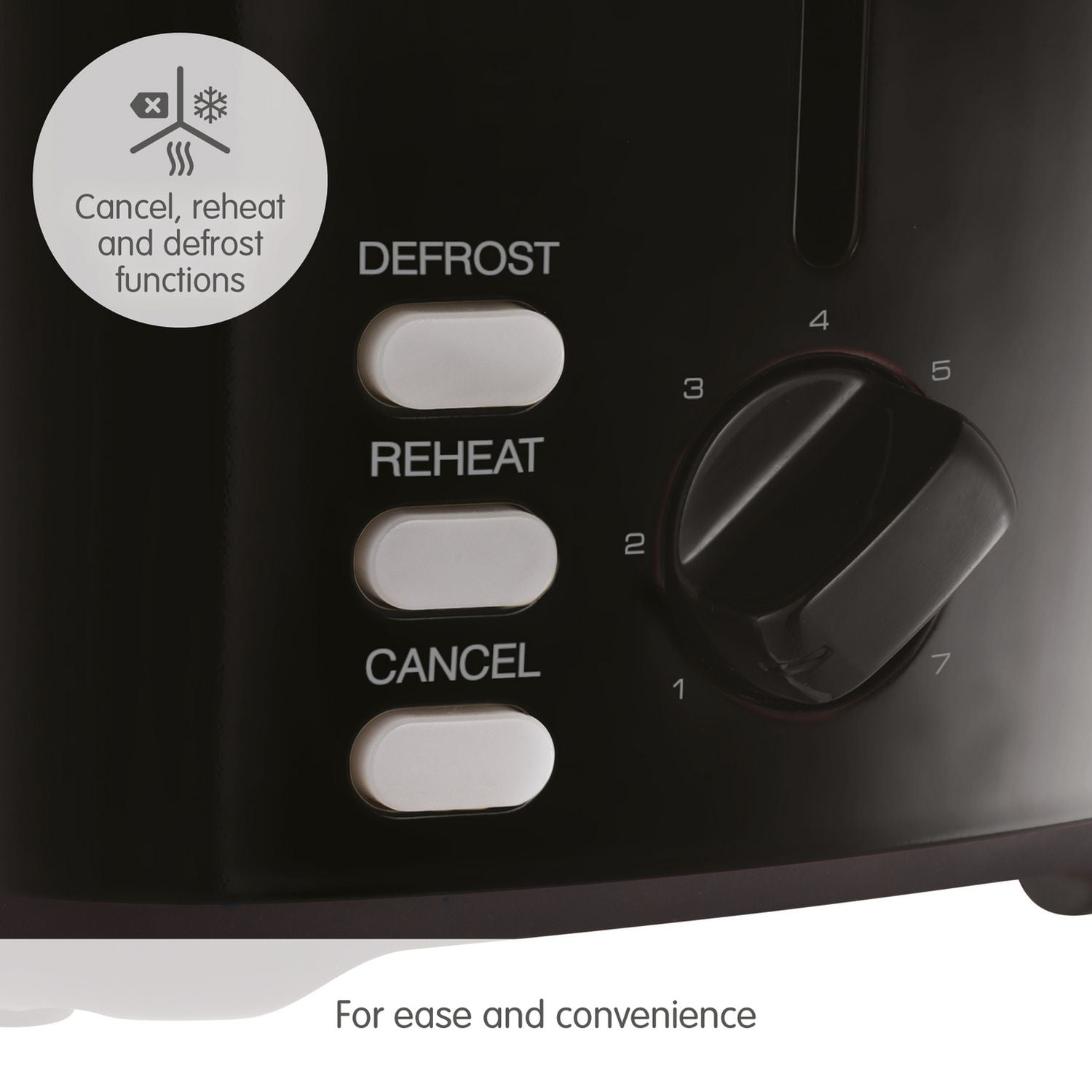 Morphy Richards Equip 2 Slice Toaster Black, imported from the UK