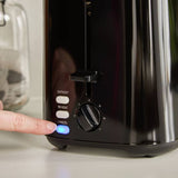 Morphy Richards Equip 2 Slice Toaster Black, imported from the UK