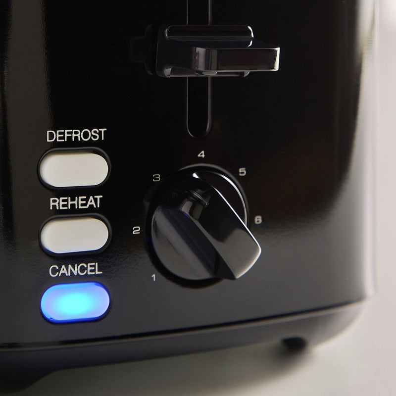 Morphy Richards Equip 2 Slice Toaster Black, imported from the UK