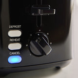 Morphy Richards Equip 2 Slice Toaster Black, imported from the UK