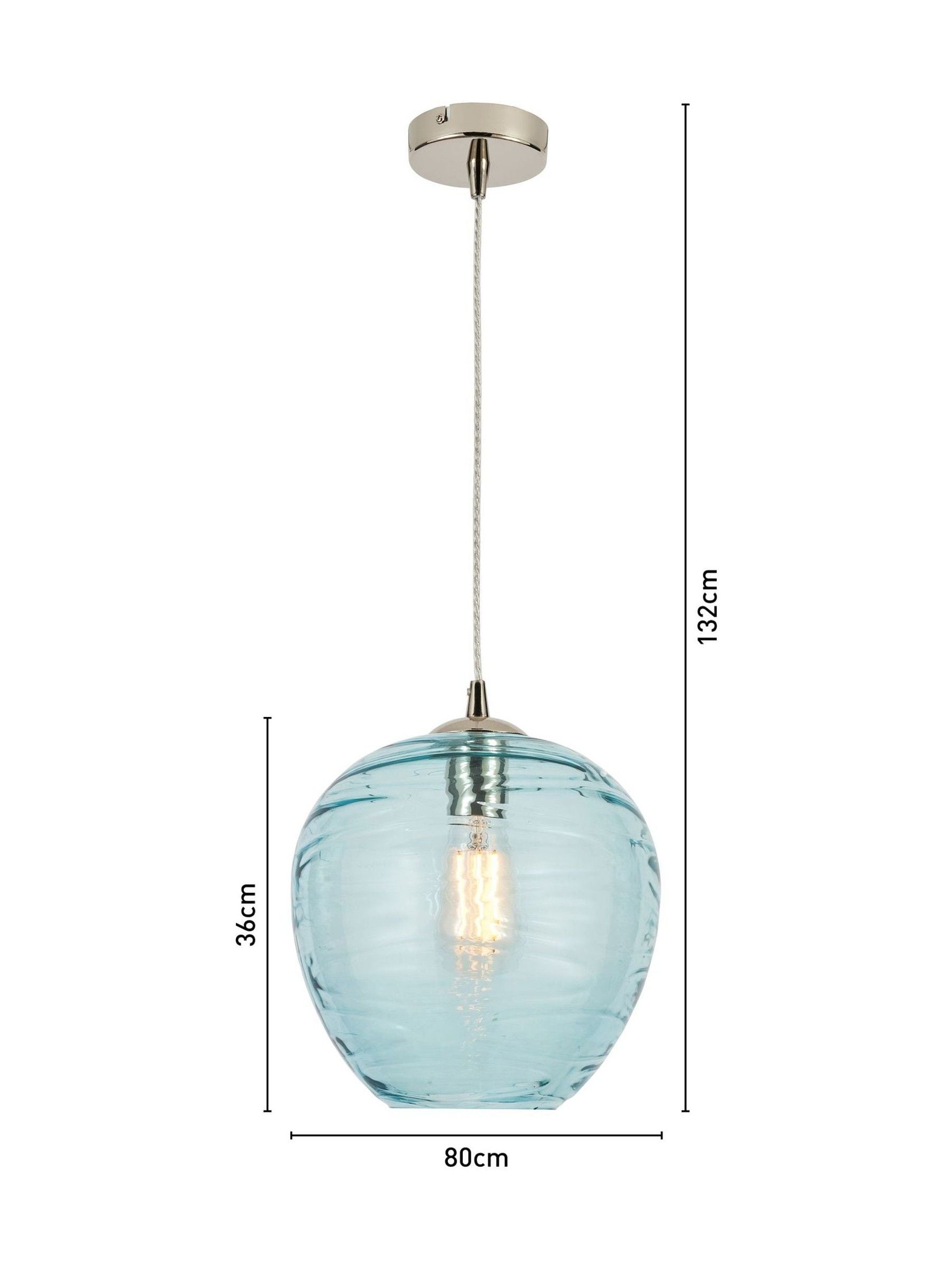 BHS Black Sarno pendant ceiling light - British product