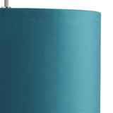 Habitat blue velvet lampshade 30cm (British brand)