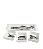 Fornasetti Porcelian Grande Pesci appetizer set - British product