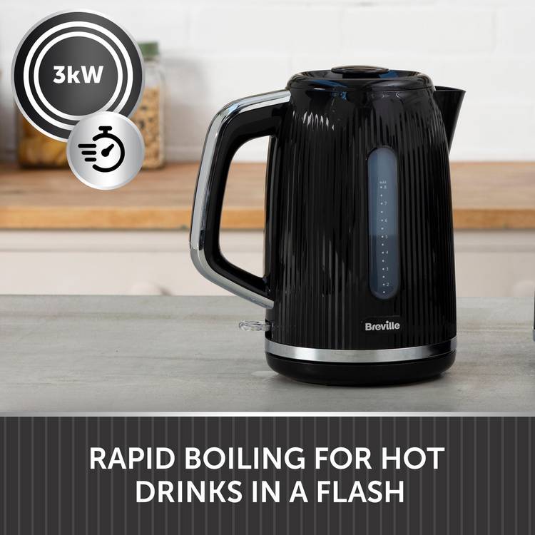 Breville Bold kettle 1.7L black - British product