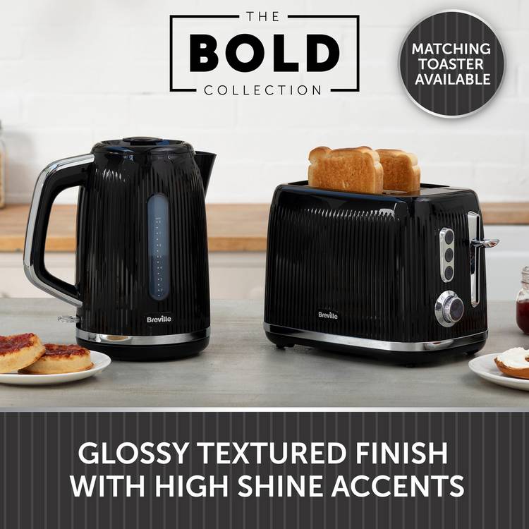 Breville Bold kettle 1.7L black - British product