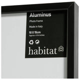 Habitat picture frames black metal 4x6 - British product