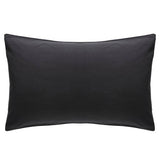 Habitat washed cotton standard pillowcase pair charcoal (British brand)
