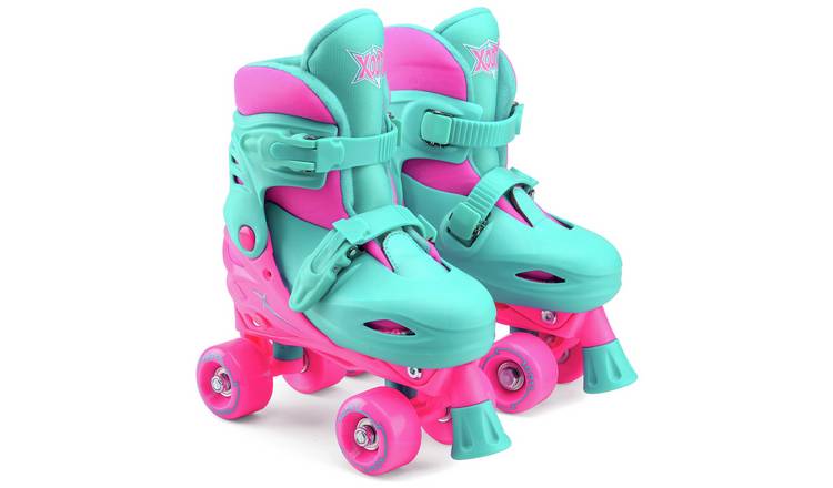 Xootz Adjustable Quad Skates - Pink GOODS Argos