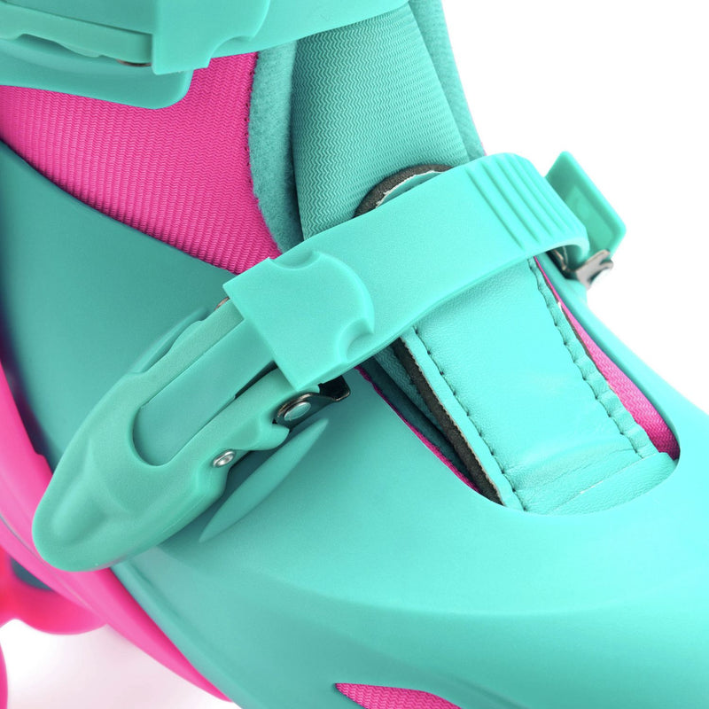 Xootz pink quad skates adjustable, imported from the UK