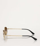 Vogue metal sunglasses with graduated tint lenses, imported from the UK