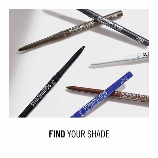 Rimmel Scandaleyes Waterproof Eye Definer 001 Intense Black