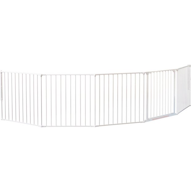 BabyDan room divider safety gate white XXL (British brand)
