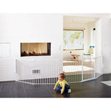 BabyDan room divider safety gate white XXL (British brand)