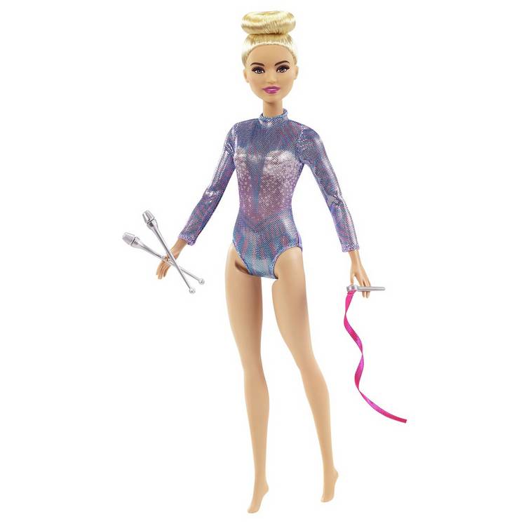 Barbie Rhythmic Gymnast doll 15 inch, imported from the UK