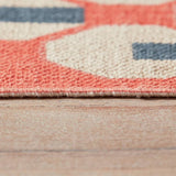 Habitat Octo geometric orange rug 120x180cm, imported from the UK