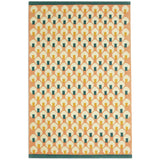 Habitat Octo pink geometric flatweave rug 120x180cm - British product