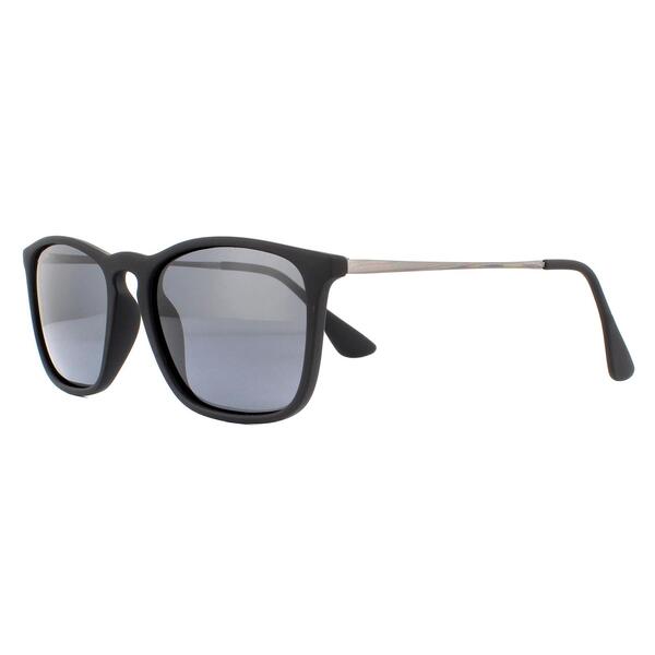 Montana MP34 black rubbertouch polarised unisex sunglasses, imported from the UK