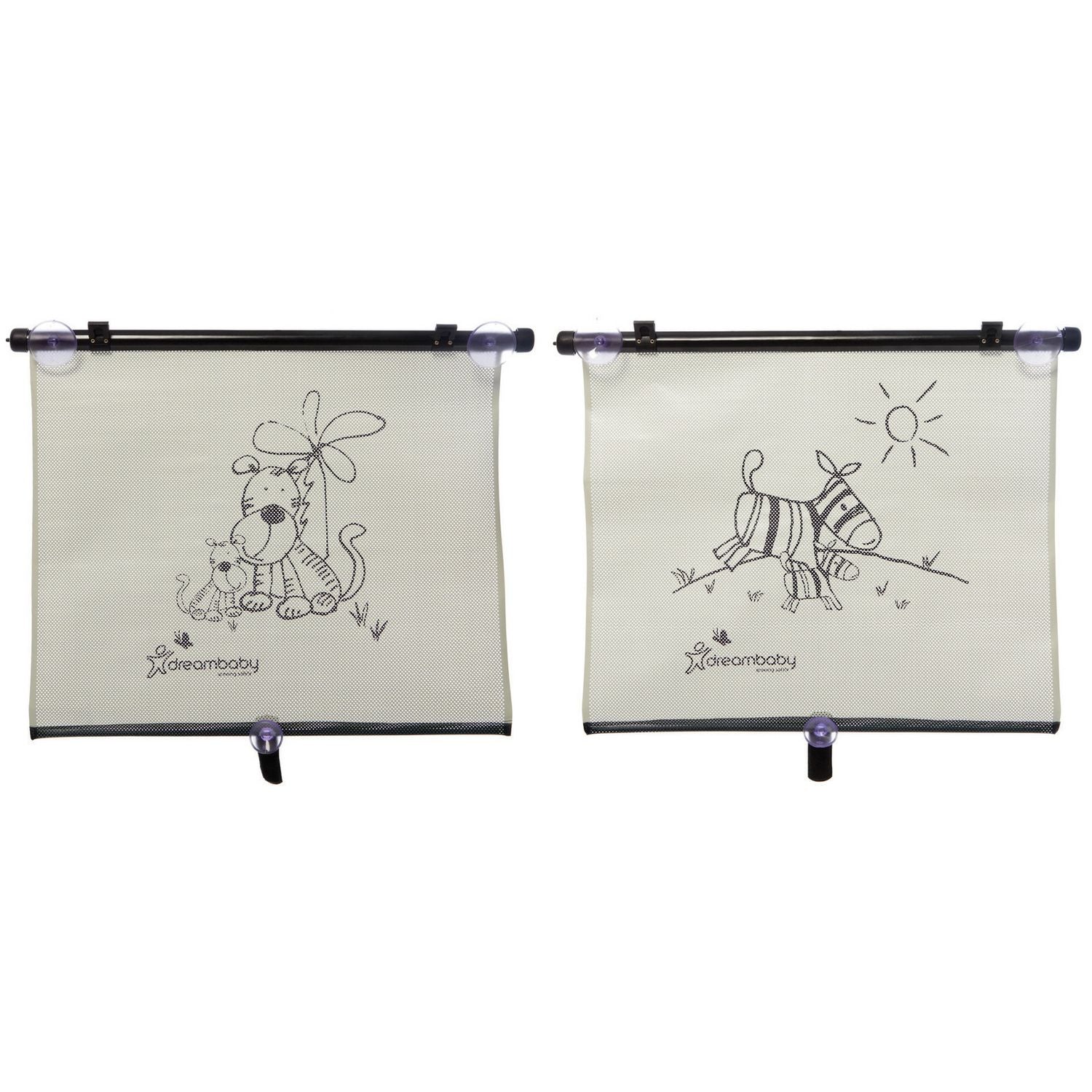 Dreambaby car window roller blinds adjustable 2 pack, British brand